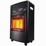 TroniTechnik® Heizgerät 4200 Watt 3 Stufen Gasheizofen Gasheizgerät Gasheizer Keramik Gasofen...