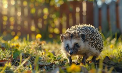 Igel als Gast im eigenen Garten